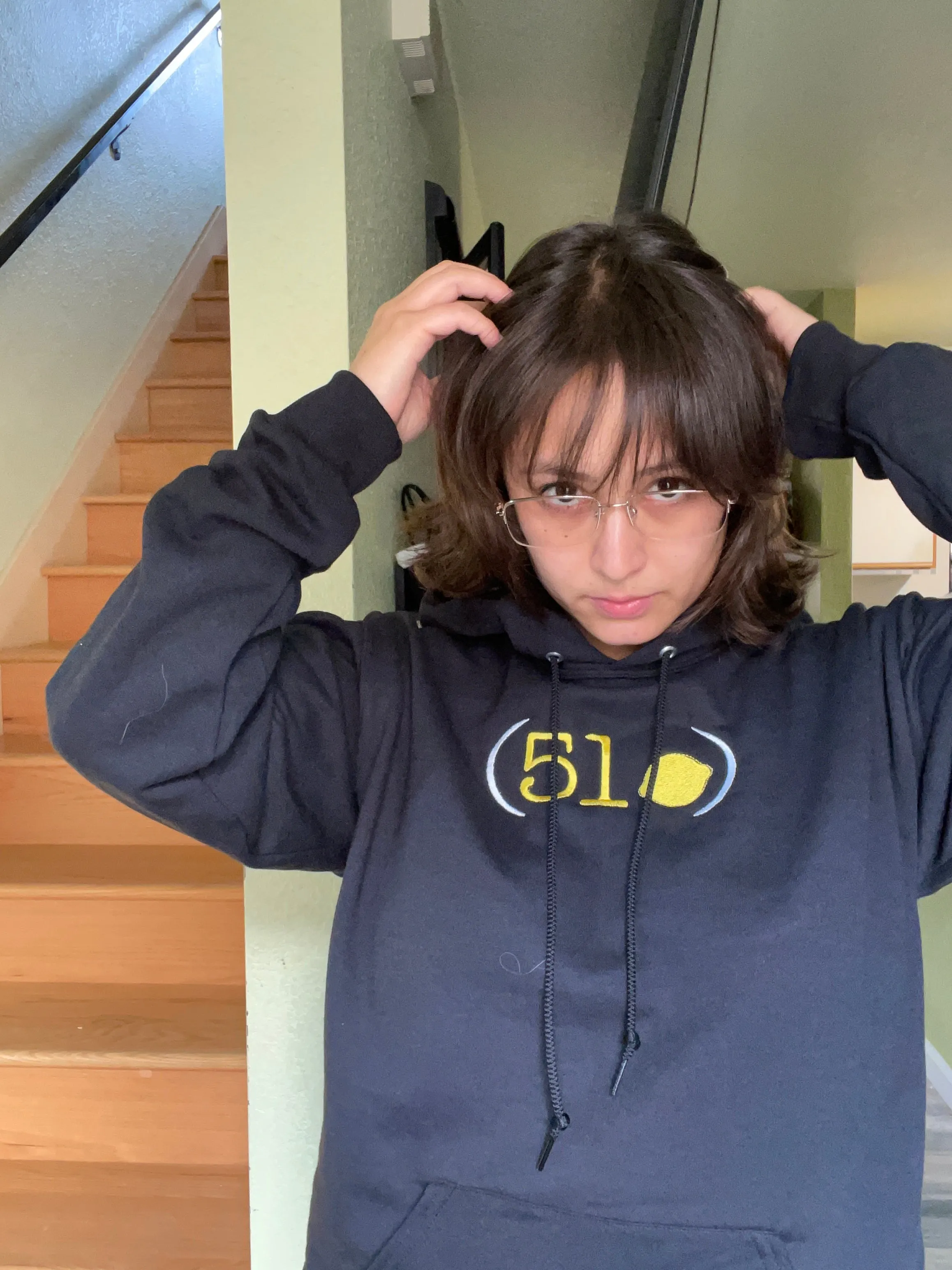 (51🍋) Black Hoody