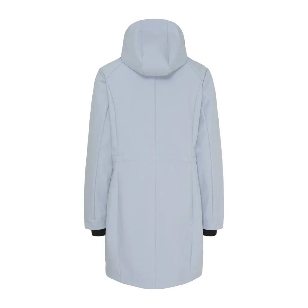 Adie Softshell Coat - Cashmere Blue