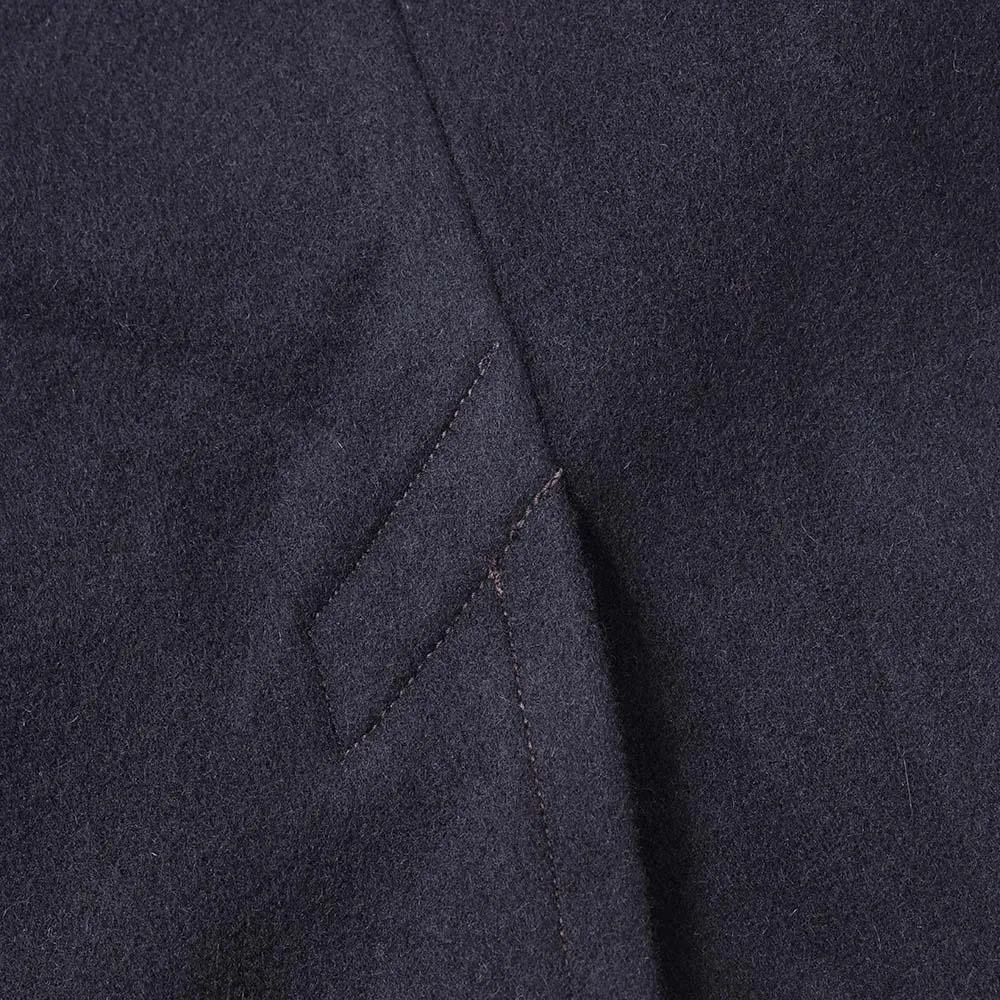 Anatomica Pea Coat Long Navy