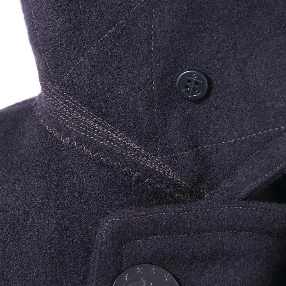 Anatomica Pea Coat Long Navy