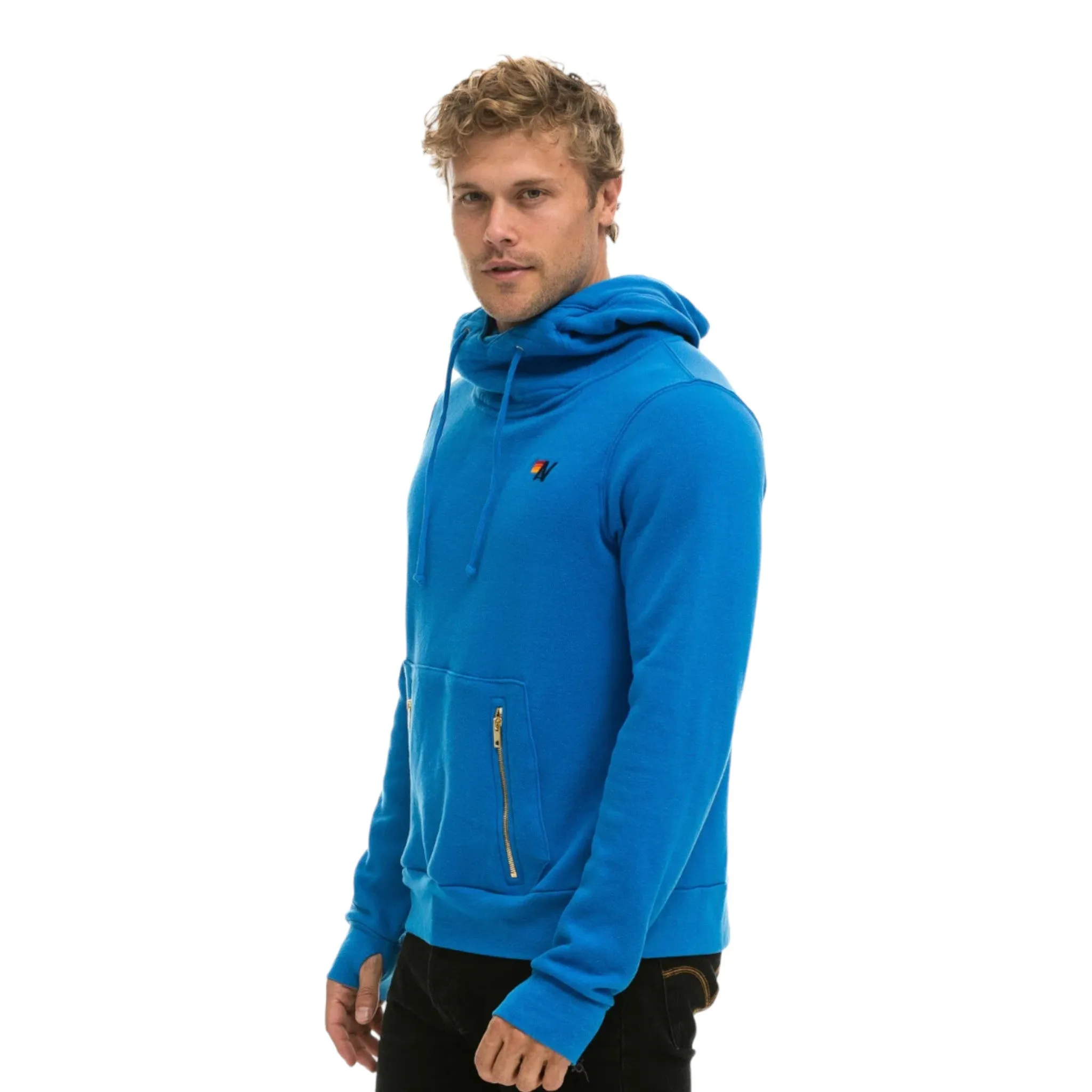 Aviator Nation - Ninja Unisex Pullover Hoodie - Ocean