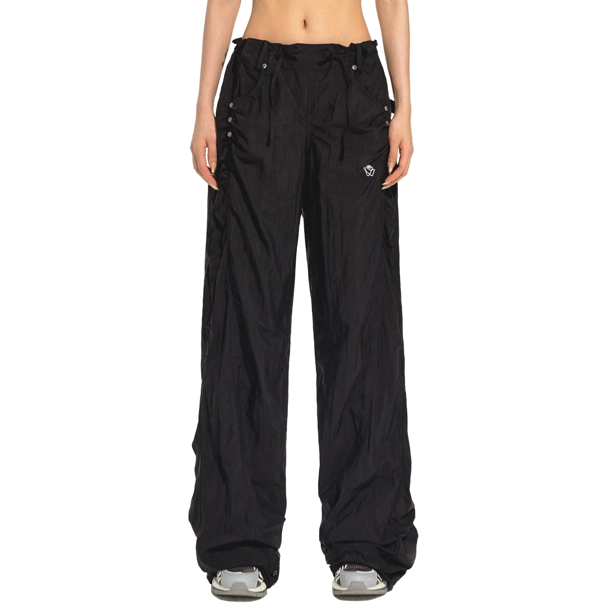 Black Fabric Protector Jogging Pants