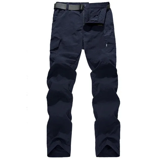 Breathable lightweight Waterproof Quick Dry Casual Men Trousers Men's