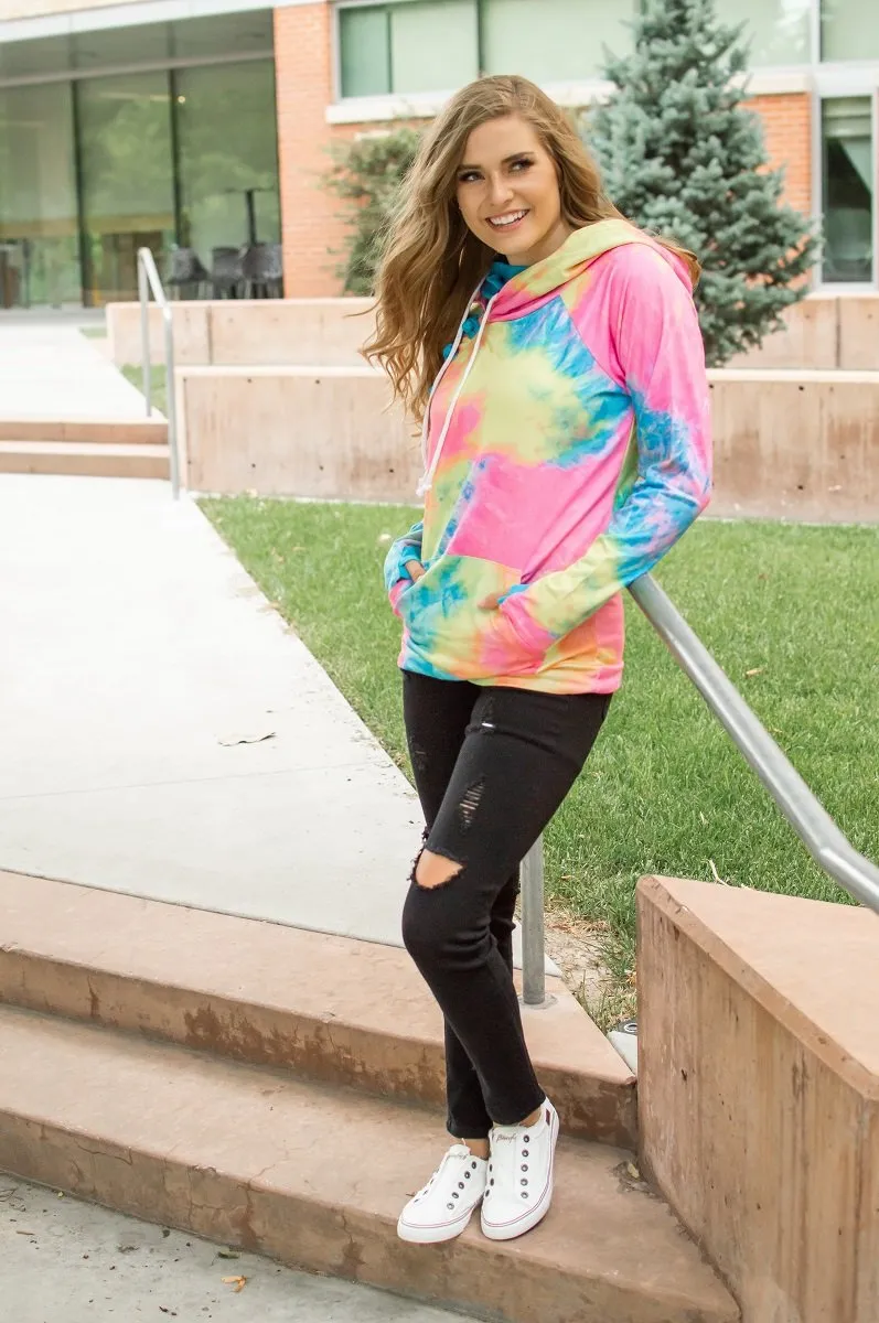 Brighter Days Tie Dye Hoodie-adult & kids