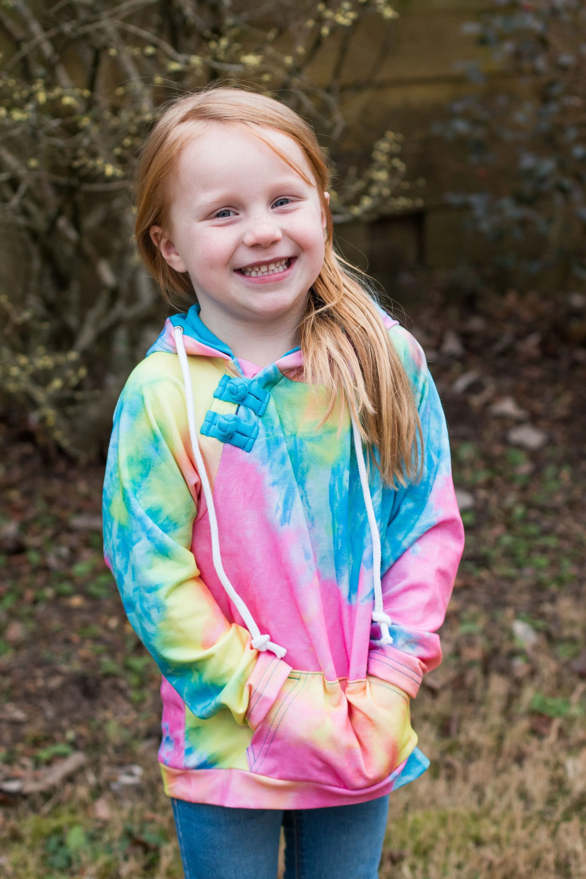 Brighter Days Tie Dye Hoodie-adult & kids