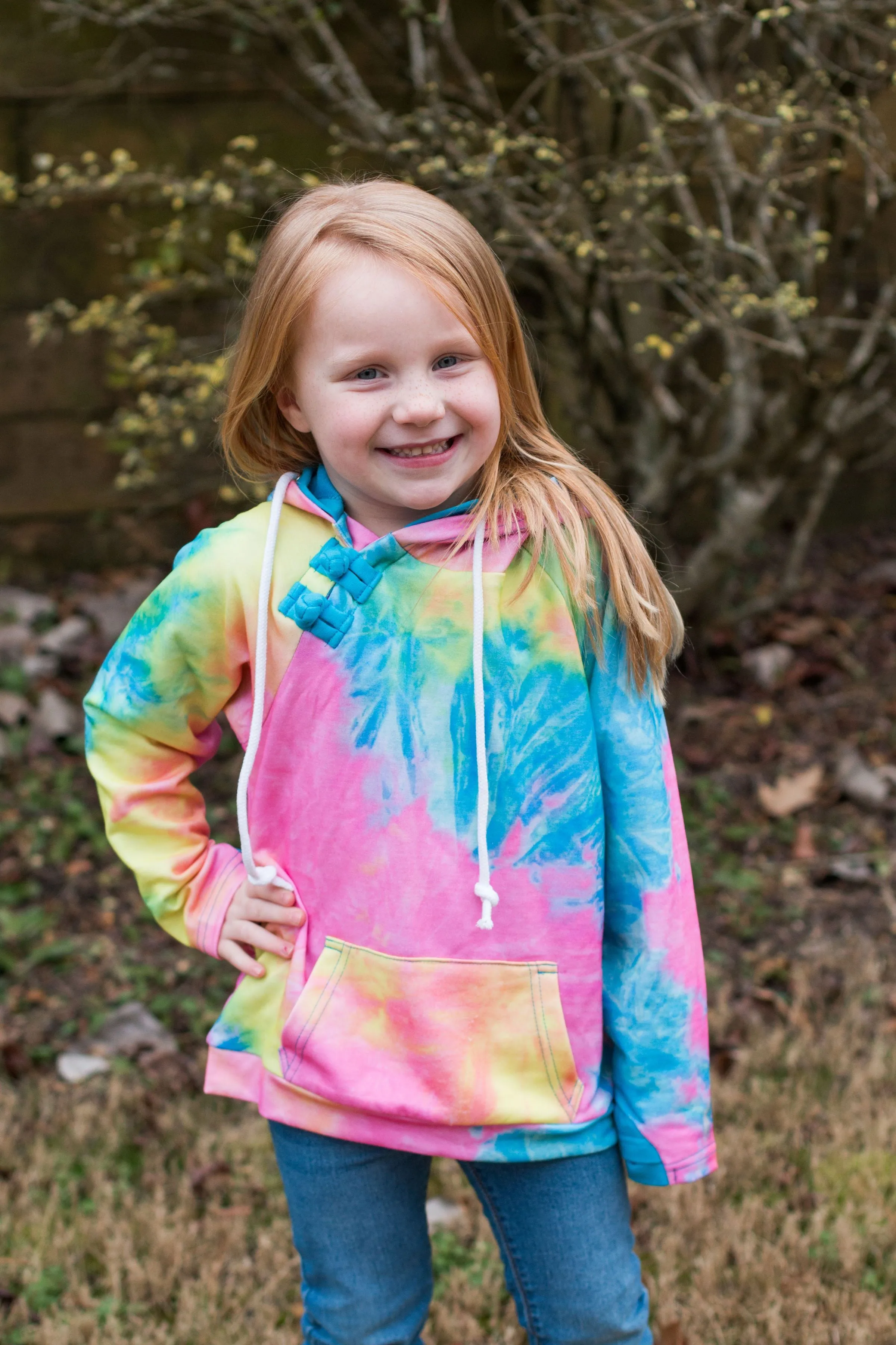 Brighter Days Tie Dye Hoodie-adult & kids