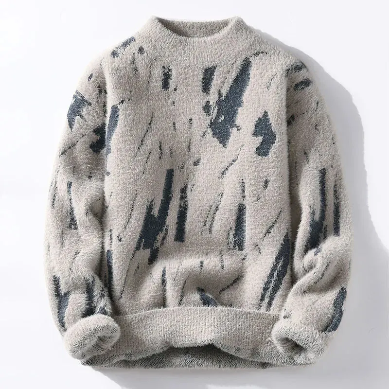 Casual Knitted Pullover Sweater