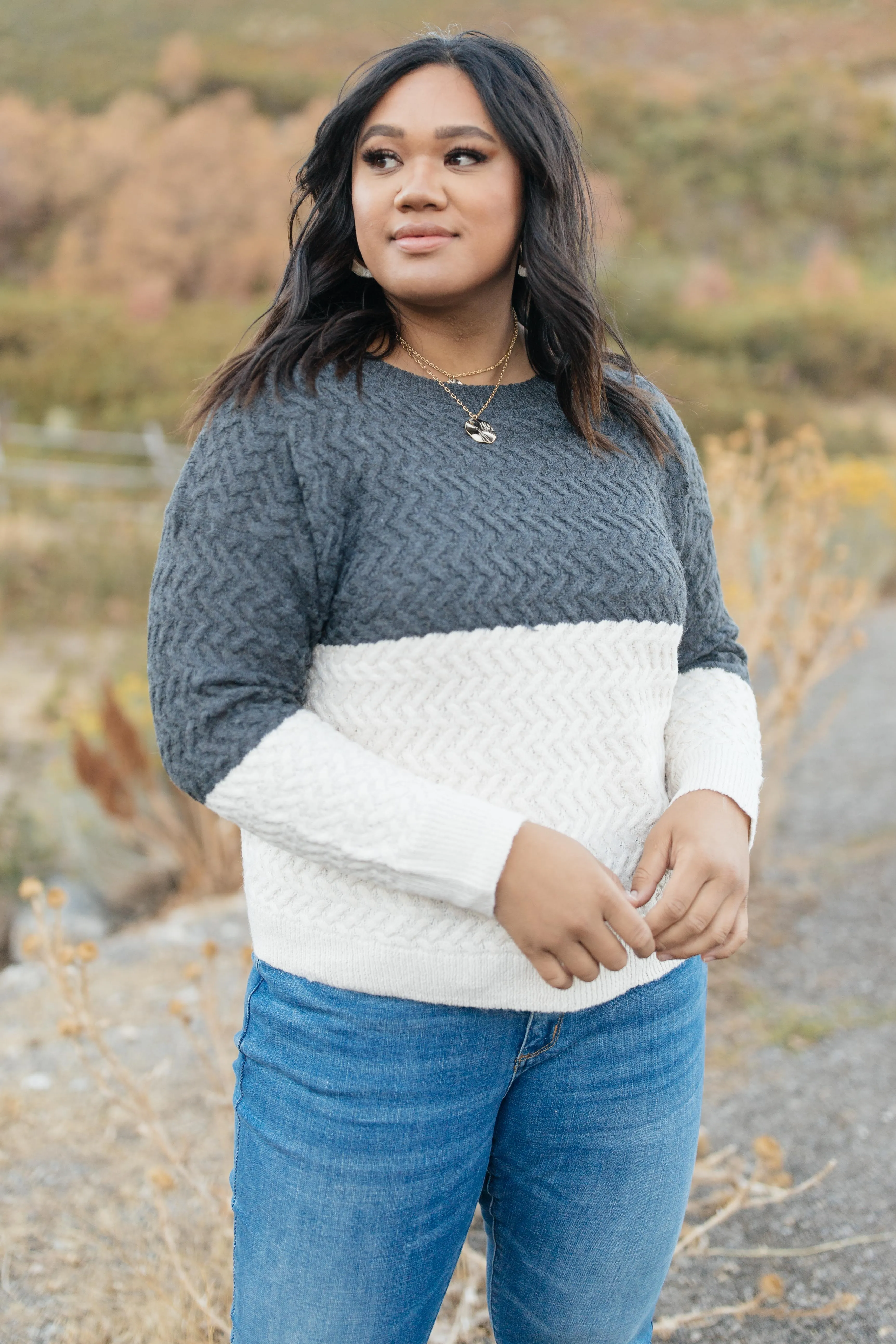 Casually Cozy Sweater in Charcoal