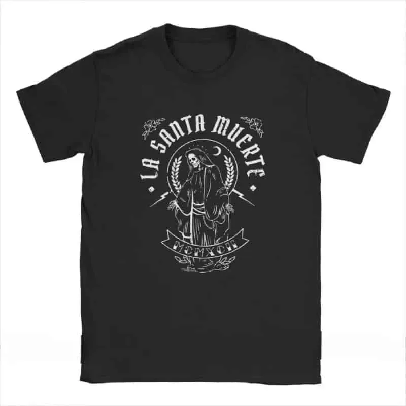 La Santa Muerte Saint Death Goth T-Shirts