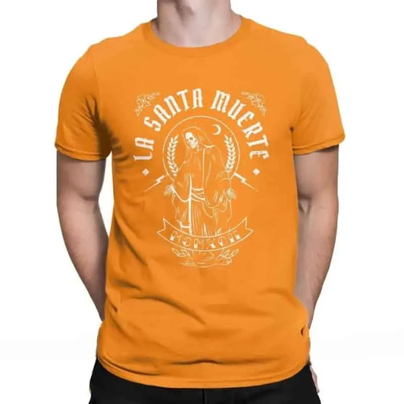 La Santa Muerte Saint Death Goth T-Shirts