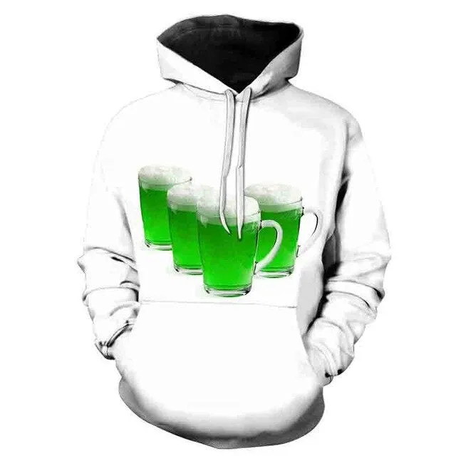 Latest Cool Beer Men Hoodie