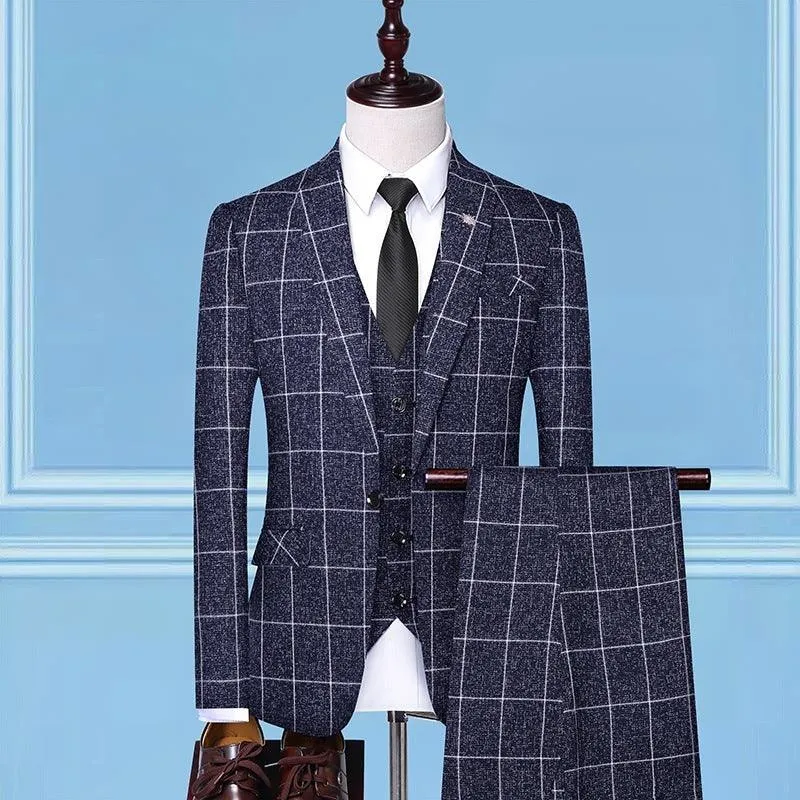 Mandujout Men'sSuits | Checkered Suits