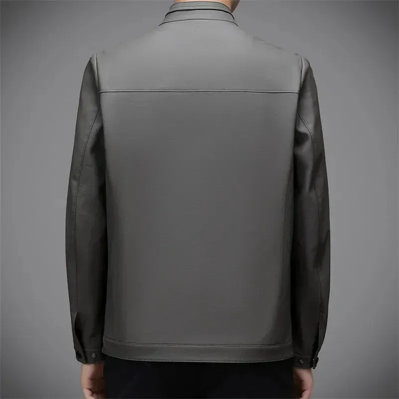 Men's Genuine Leather Men's Jacket