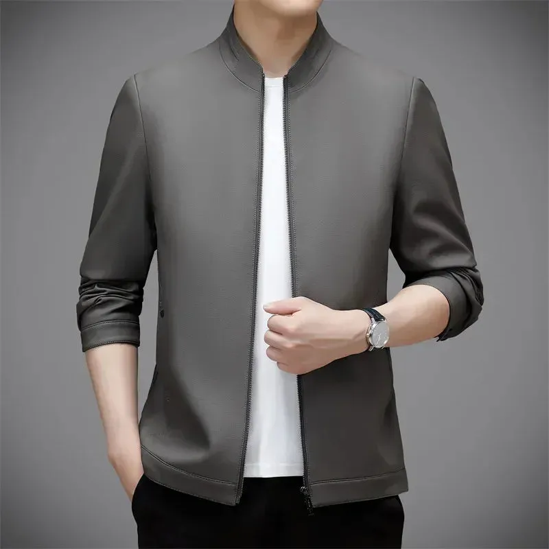 Men's Genuine Leather Men's Jacket