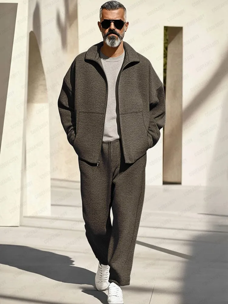 Minimalist Jacket Pants Set