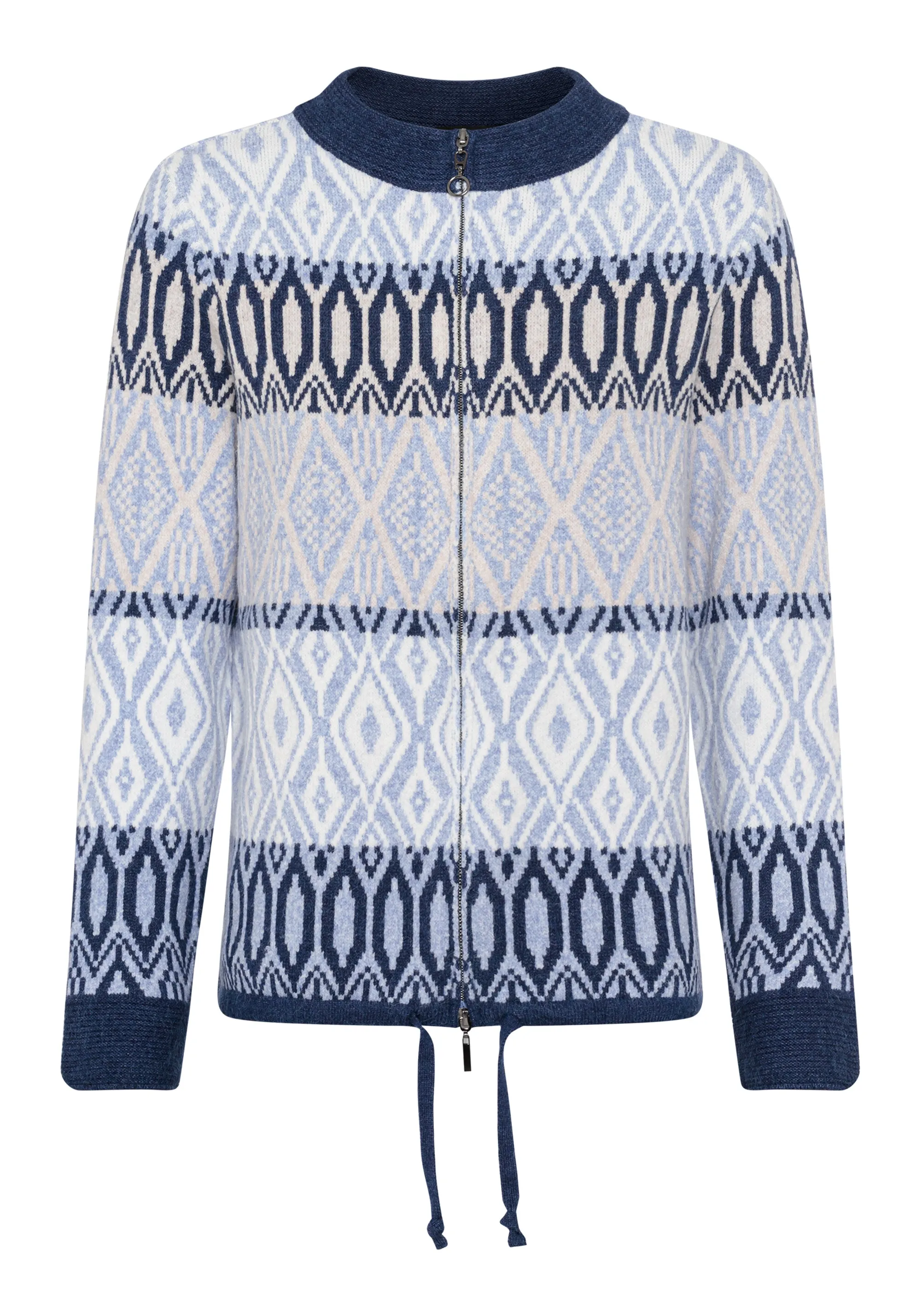 Nordic Jacquard Sweater Cardigan