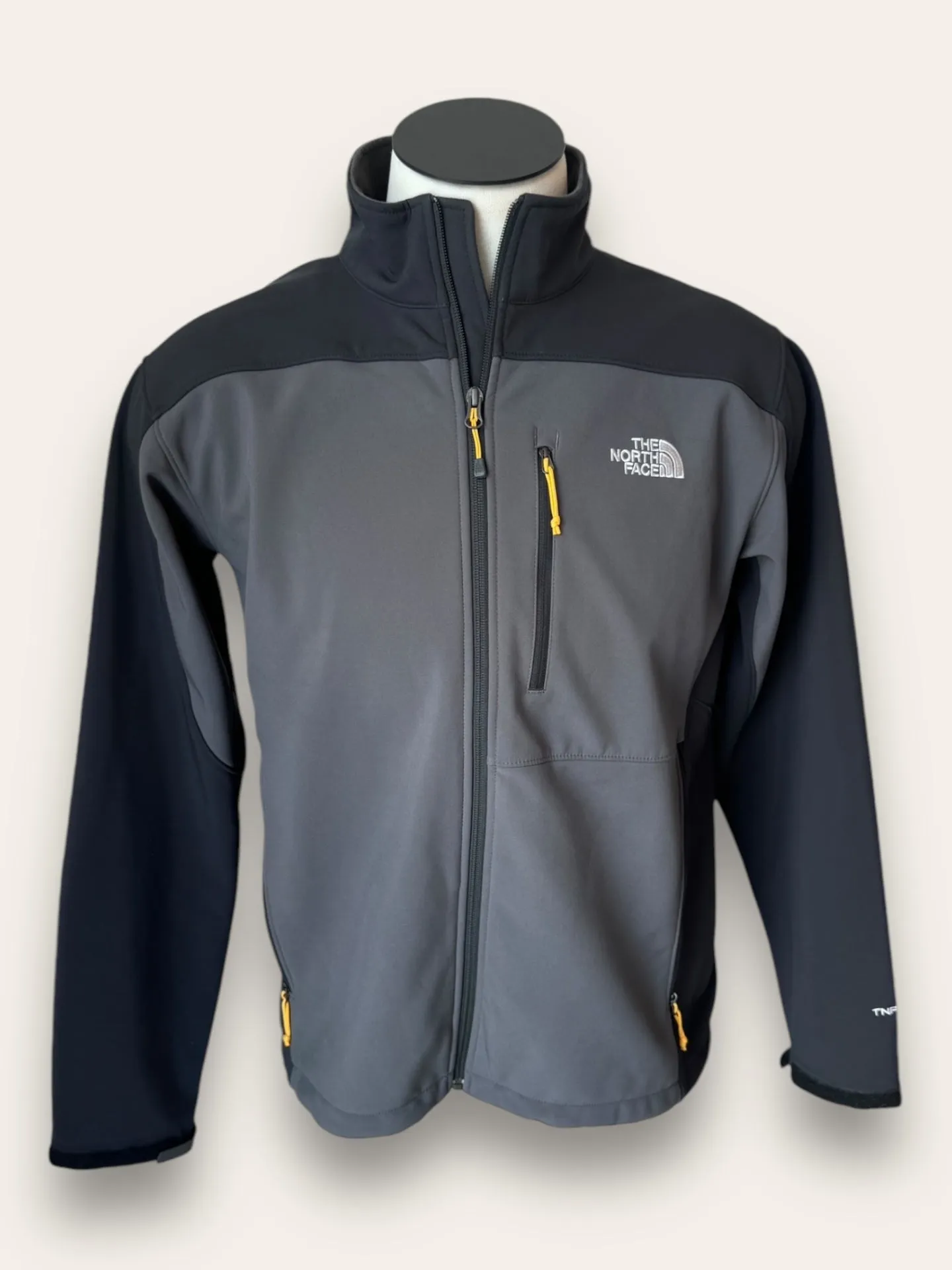 North Face soft shell jacket L