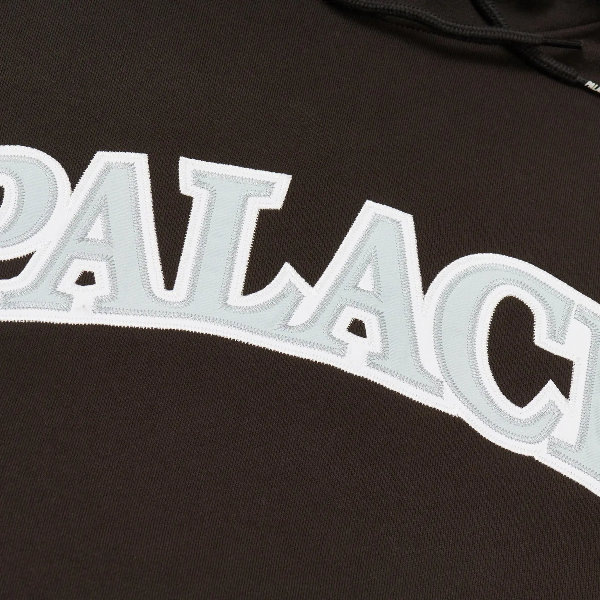 Palace ARC Applique Hood Black