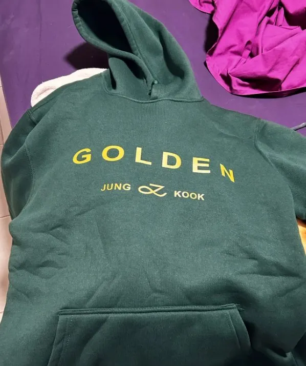 "GOLDEN" Jungkook Hoodie!