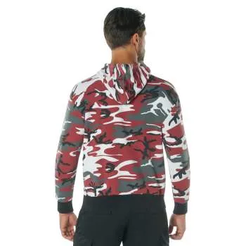 Rothco Camo Pullover Hooded Sweatshirt / Red Camo