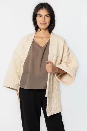 RUPH01 - Jacquard Kimono Jacket