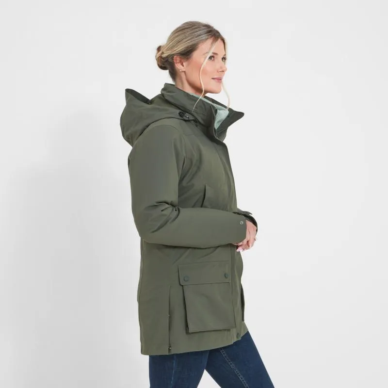 Schoffel Uppingham 3 in 1 Venturi Waterproof Ladies Coat - Forest